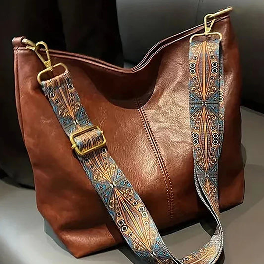 Bolso Vintage Tipo Bucket