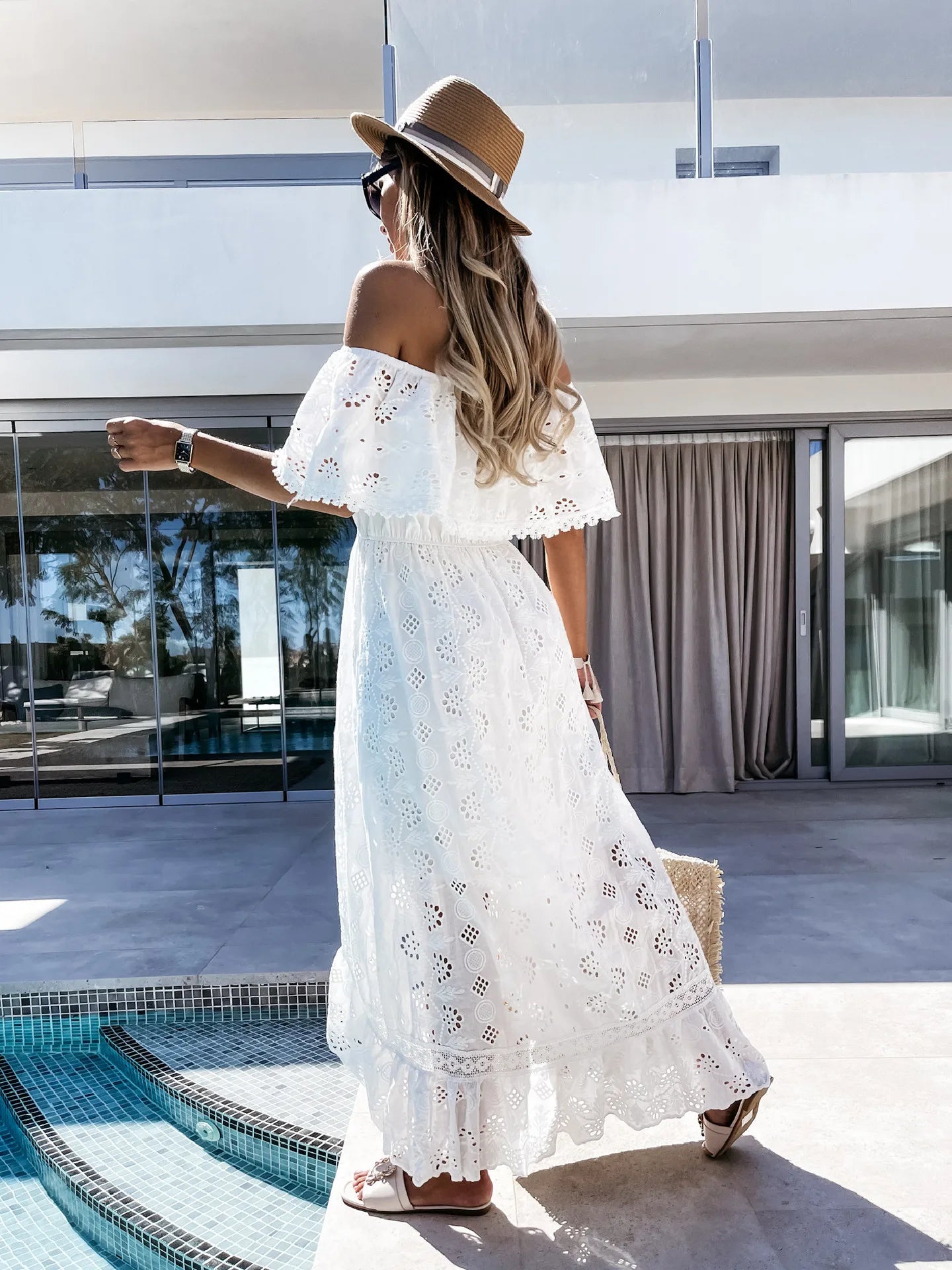 Vestido Blanco de Verano