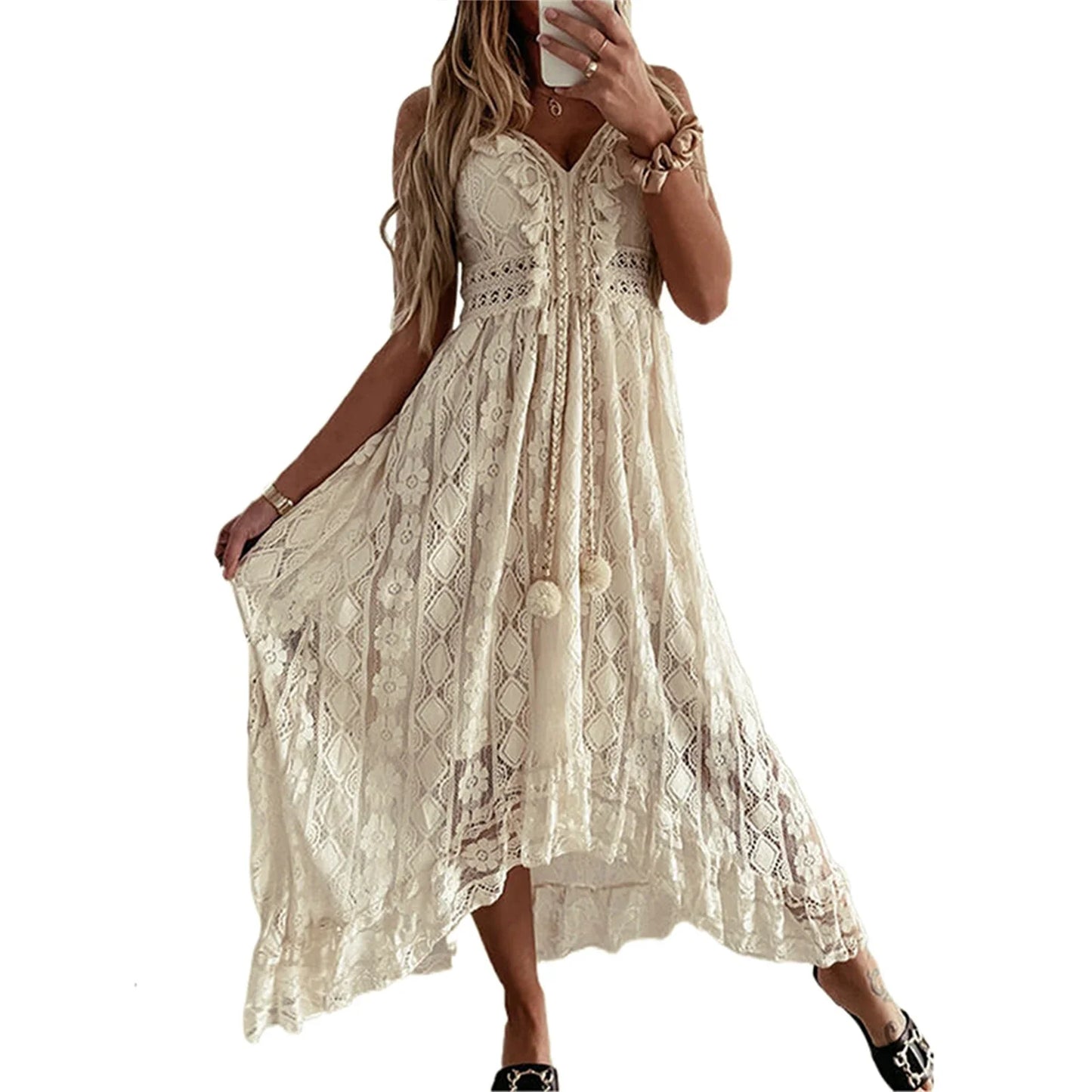 Vestido Blanco de Verano