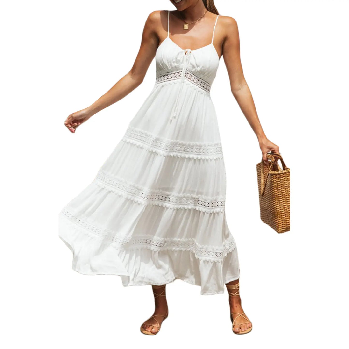 Vestido Blanco de Verano