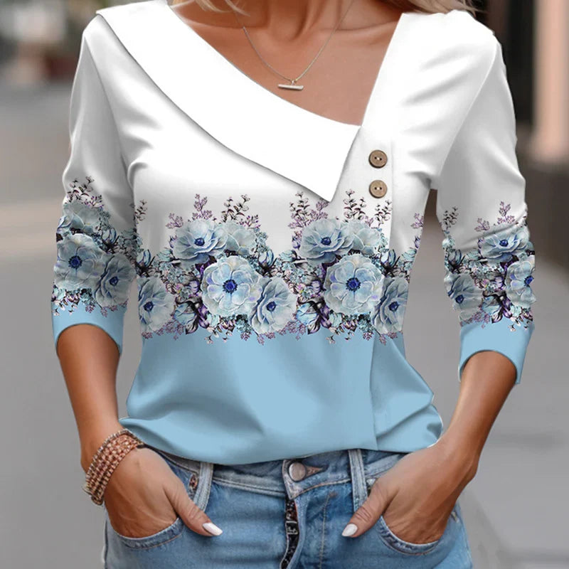 Blusas con Estampado Floral