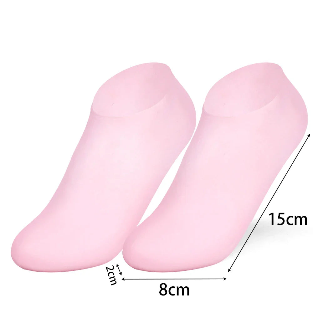 Moisturizing Silicone Socks for Dry and Cracked Feet