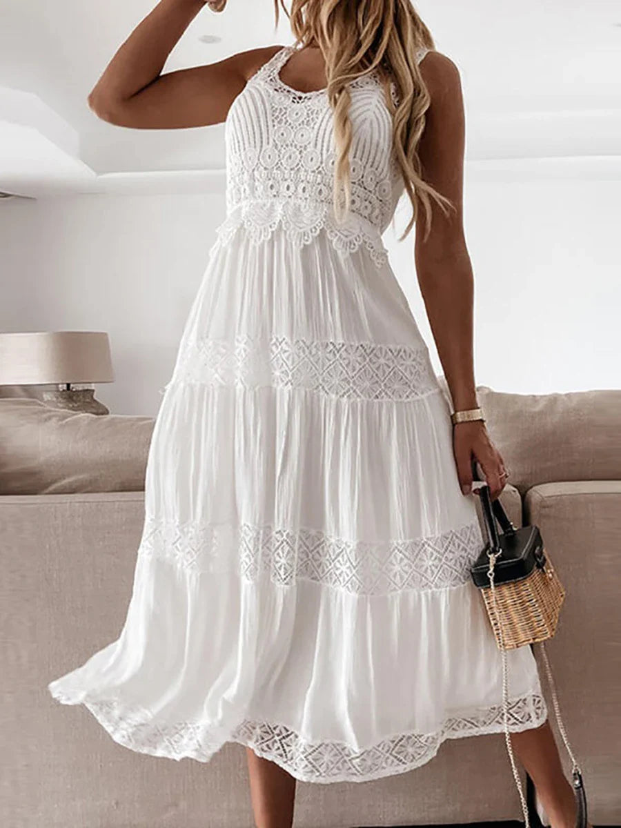 Vestido Blanco de Verano