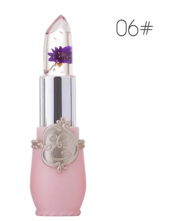 ¡Lábial Térmico Florido: Cambia de Color con tu Temperatura!