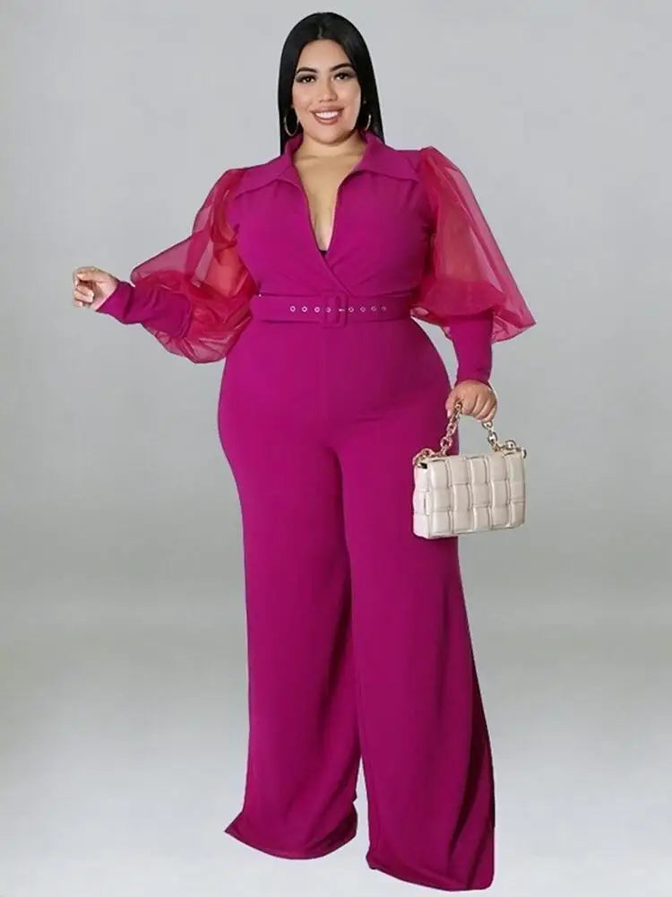 Mono Elegante para Mujer de Talla Grande