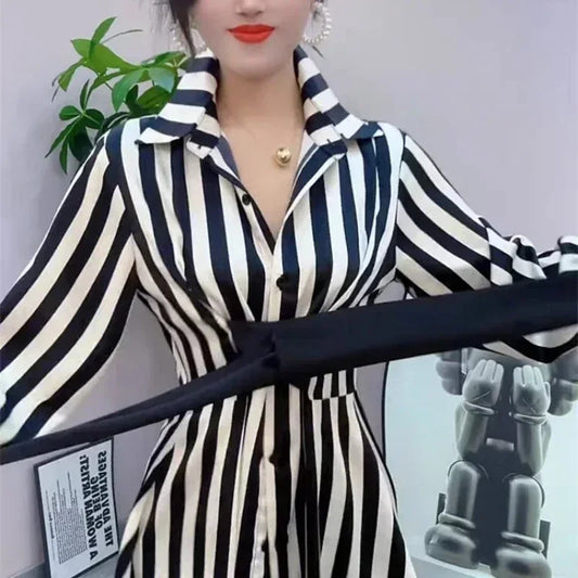 Blusa Larga de Rayas