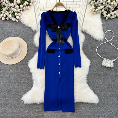 Vestido Bodycon Estilo Francés