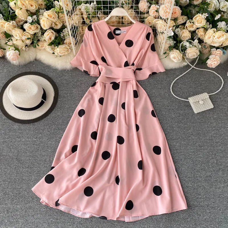 Vestidos Polka Dot