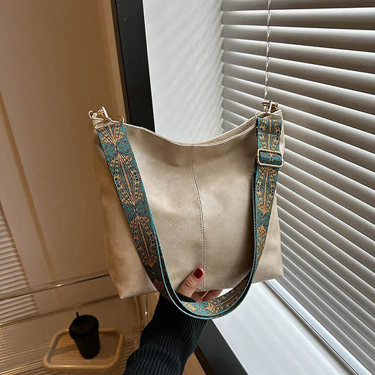 Bolso Vintage Tipo Bucket