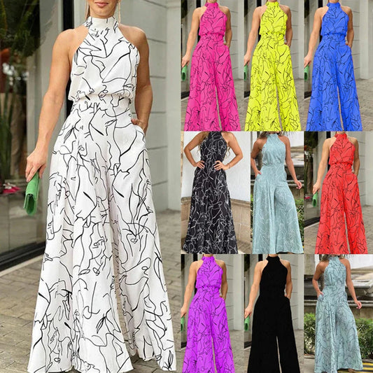 Mono Elegante con Espalda Abierta