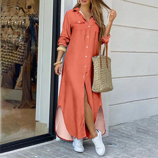 Vestido Camisero (S-5XL)