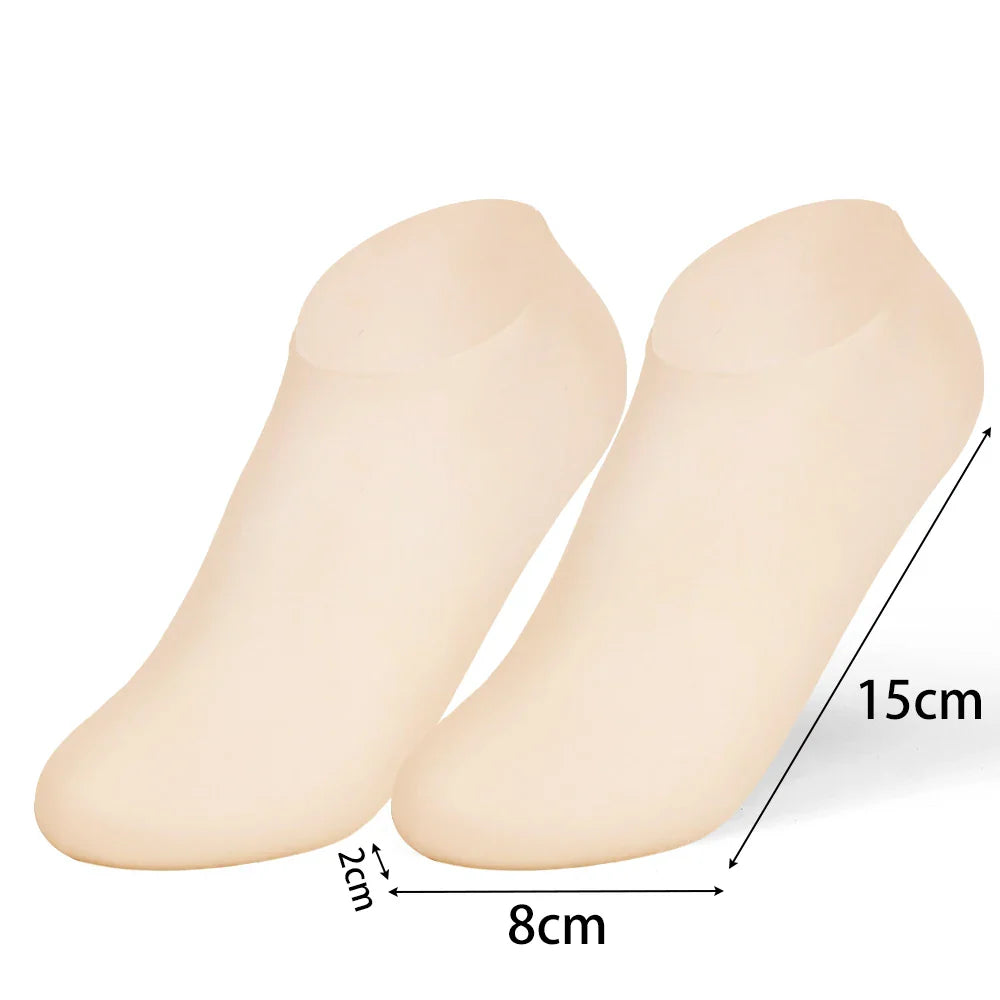 Moisturizing Silicone Socks for Dry and Cracked Feet