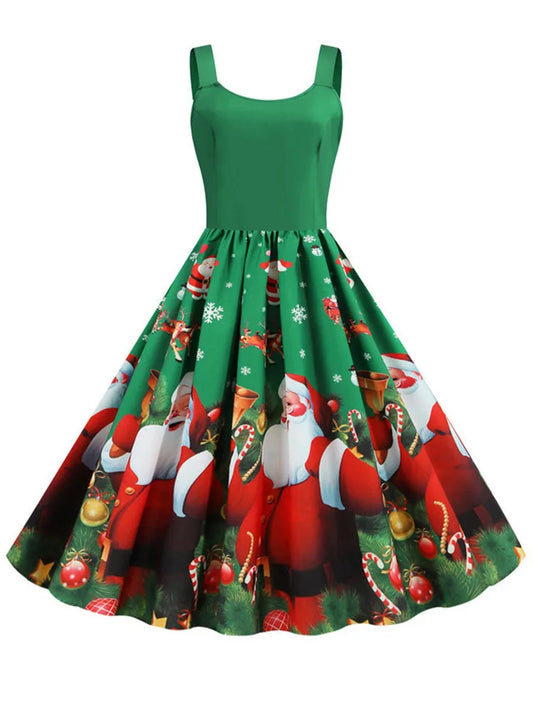 Vestido Vintage Navideño