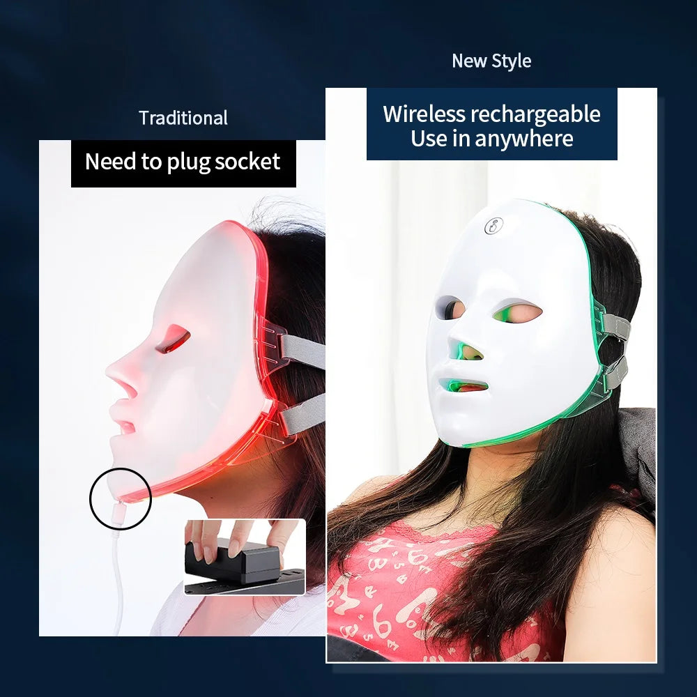 LED Facial Mask for Beauty Routine