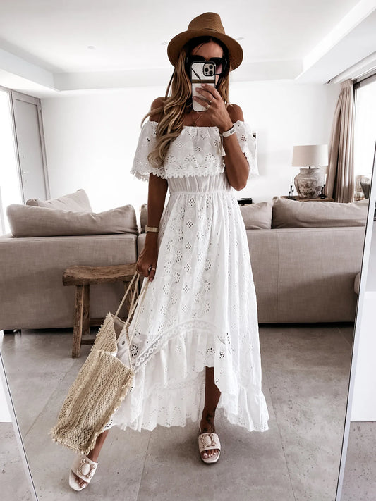 Vestido Blanco de Verano