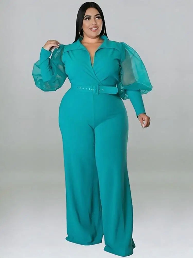 Mono Elegante para Mujer de Talla Grande
