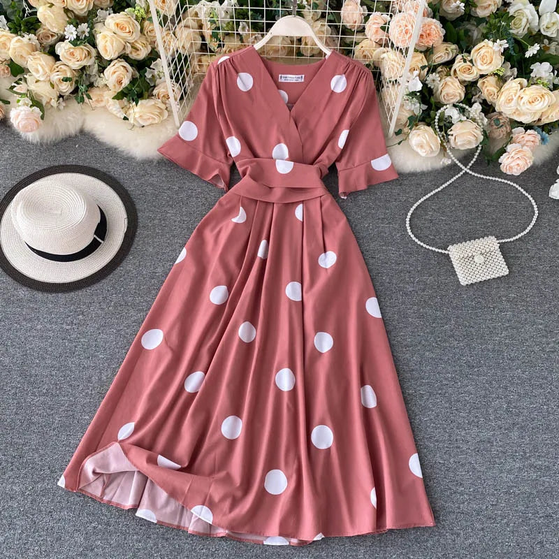 Vestidos Polka Dot