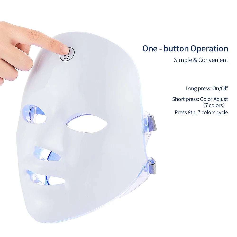 LED Facial Mask for Beauty Routine