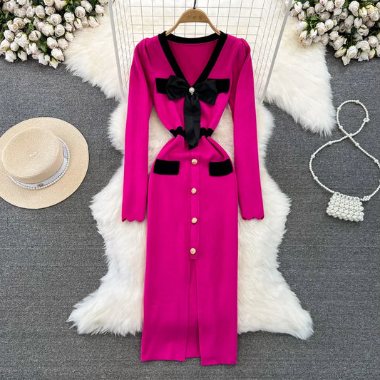 Vestido Bodycon Estilo Francés