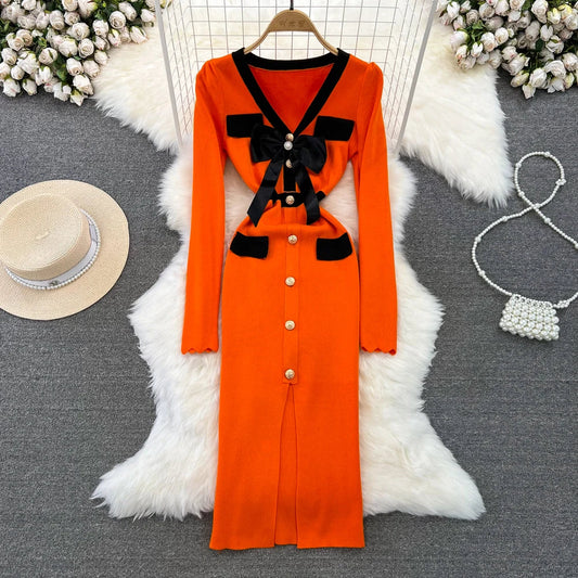 Vestido Bodycon Estilo Francés