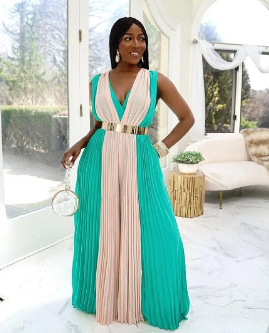 Long Wide Leg Jumpsuit