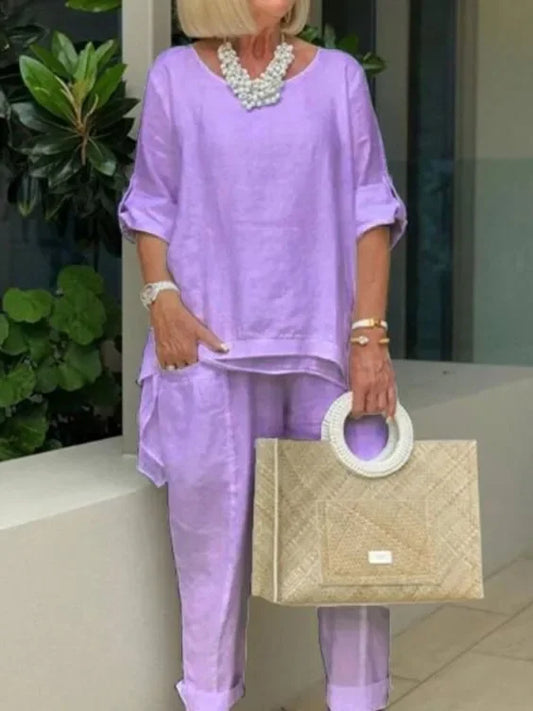 Fine and Elegant Satin Set