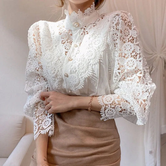 Blusa Patchwork de Encaje