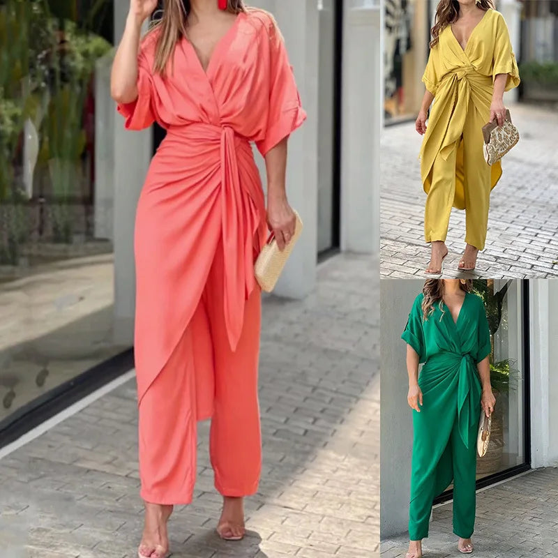Two-Piece Set - Modern and Elegant Style