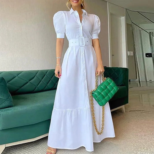 Long Striped Dress