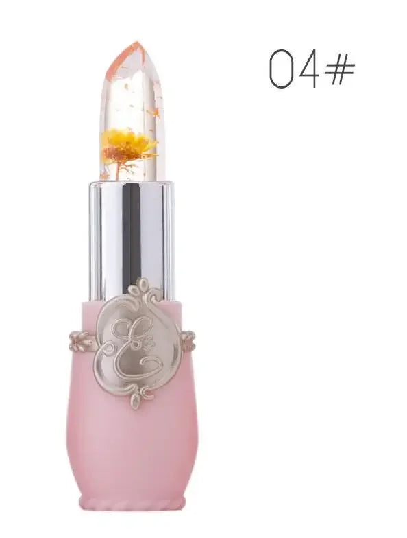 ¡Lábial Térmico Florido: Cambia de Color con tu Temperatura!