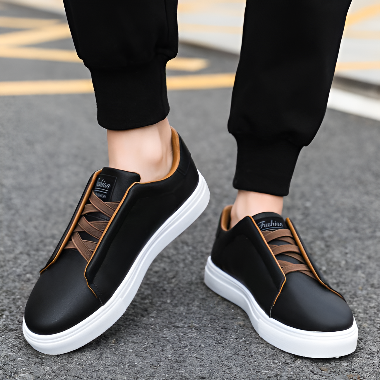 Zapatillas deportivas con cordones