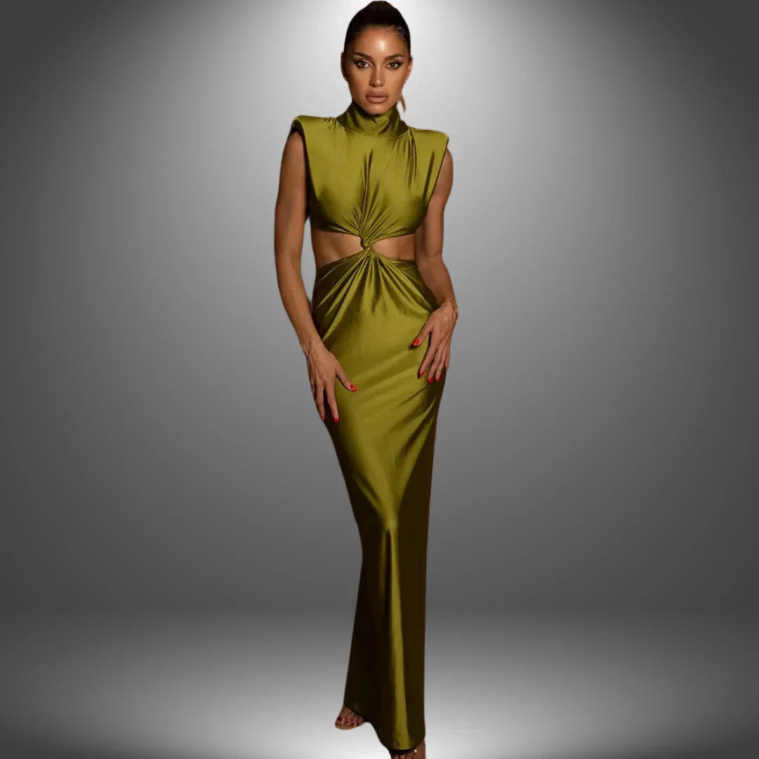 VALENTINA | ELEGANTE VESTIDO LARGO HECHO A MANO
