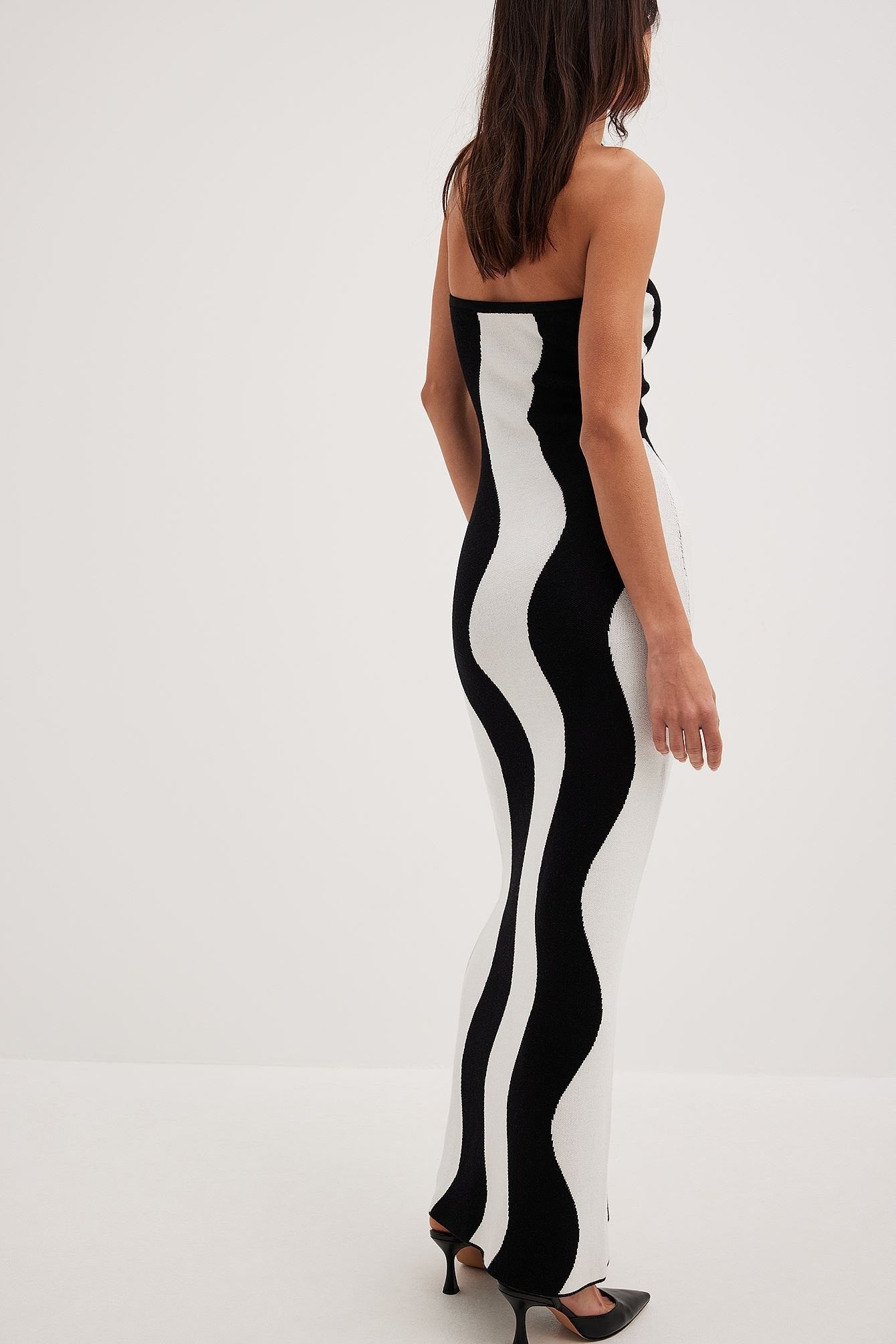 Havana - Long fine knit dress 